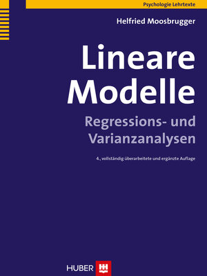 cover image of Lineare Modelle